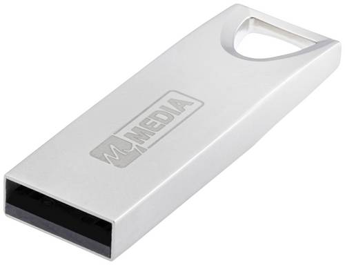 MyMEDIA My Alu USB 2.0 Drive USB-Stick 16GB Silber 69272 USB-A (USB 2.0)