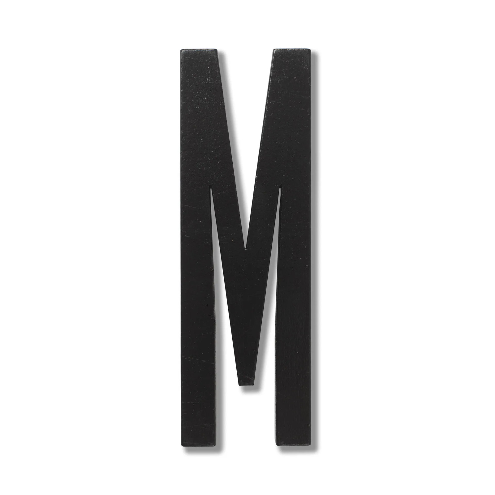 Design Letters Letter M - Zwart
