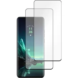 Cazy Schutzglass Kompatibel mit Motorola Edge 40 Neo - Tempered Glass Volle Abdeckung - - 2 Stück (Motorola Edge 40 Neo), Smartphone Schutzfolie, Schwarz