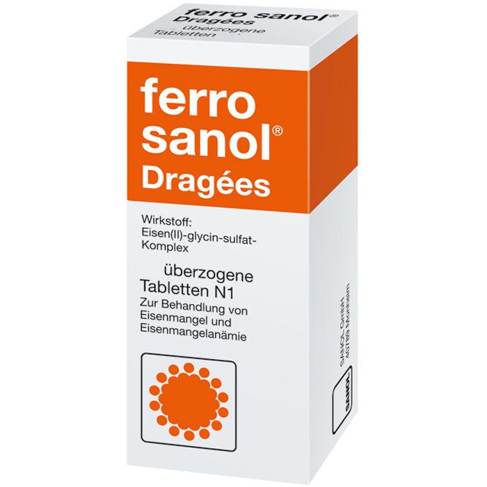 Ferro Sanol überzogene Tabletten 50 St Überzogene