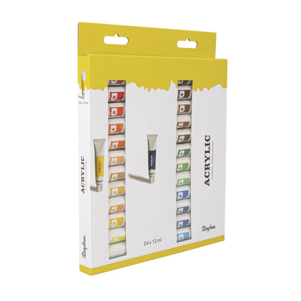 Rayher Acrylfarben farbsortiert 38926000