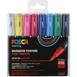 Faber-Castell, Marker, Fasermaler (8x)