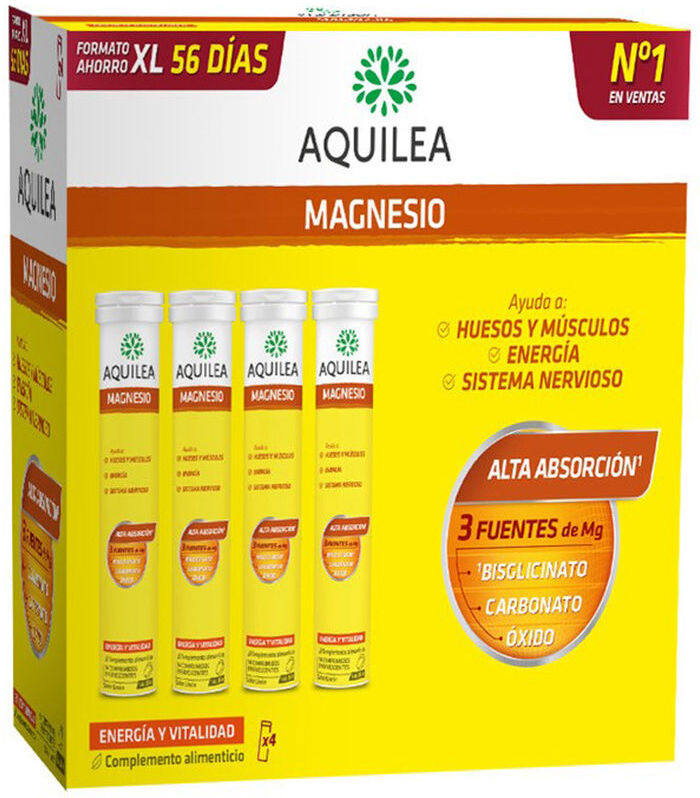 Aquilea Comprimés effervescents Magnésium 56 u