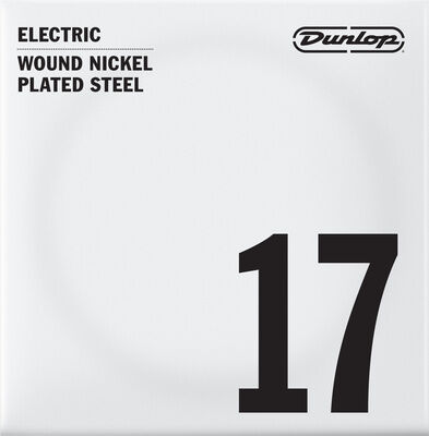 Dunlop Nickel Wound Single Str 017w