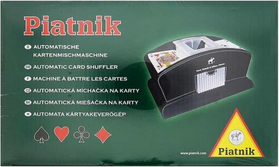 Piatnik kaartmenger op batterijen