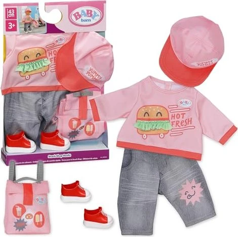 ZAPF Creation Baby born Snack Shop Outfit 43cm