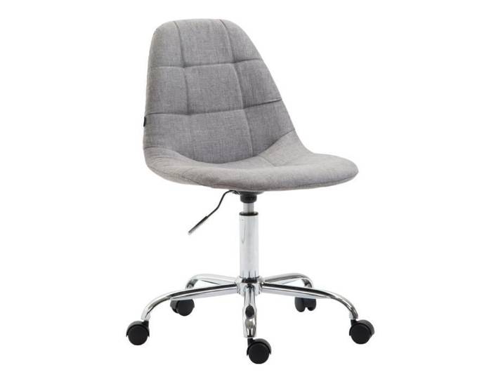Fauteuil de bureau - CLP - Reims - Tissu - Gris - Contemporain - Design - A roulettes