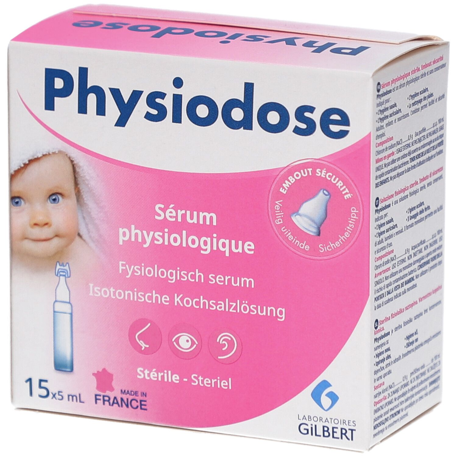 Physiodose Neus-Oogoplossing 15x5 ml Ampullenflaschen