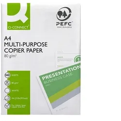 Q-Connect® KF01087 Kopierpapier ECF A4 80 g/qm 500 Blatt