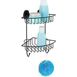Wenko, Duschablage, Vacuum-Loc Eckregal (22 x 16 x 29 cm)