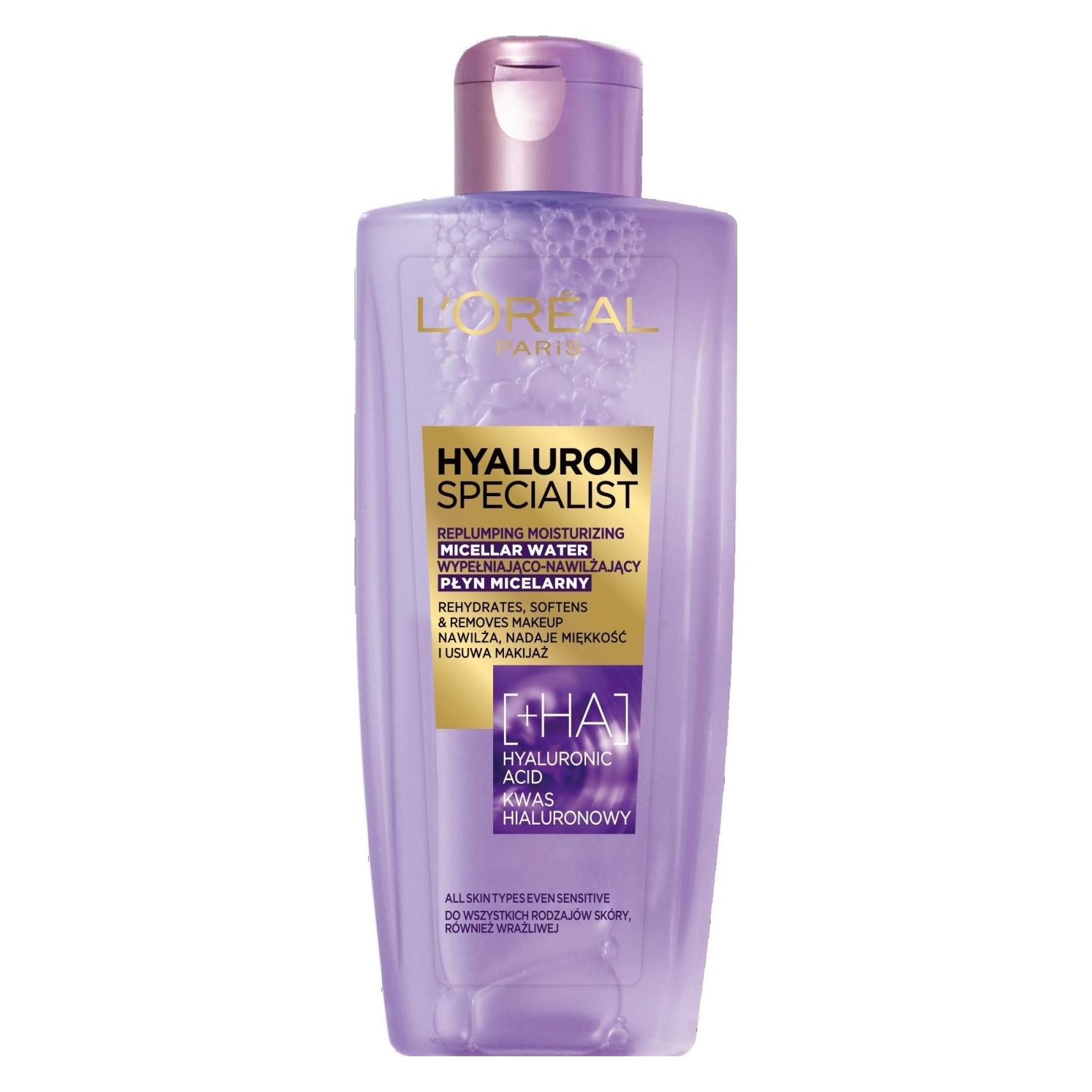 L'Oréal Paris L'Oreal Hyaluron Specialist Filling And Moisturizing Micellar Liquid 200Ml (Mizellenwasser, 200 ml) (0221070)