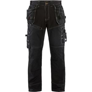 Blakläder Arbeitshose Handwerker X1500, Herren, Bundhose, schwarz, Größe 48