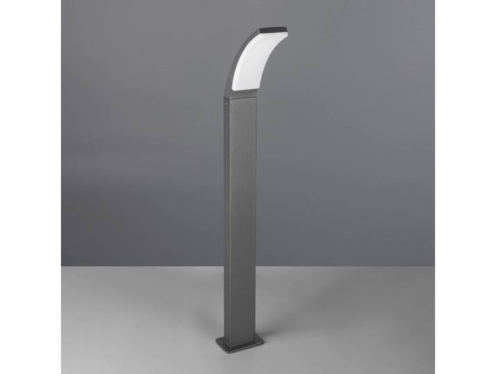 Reality Leuchten LED Wegeleuchte Beja, schwarz, Aluminium, Modern