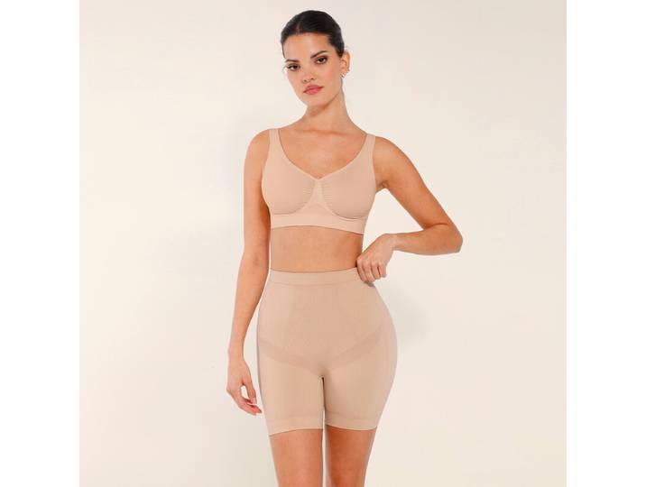 Feelingirl Culottes gainantes ventre taille moyenne, taille-haute, M/L, nu