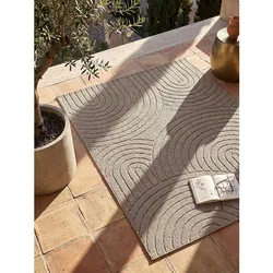 Flachgewebe-Teppich Pflegeleicht Natur 200x280 cm - TOCE   Kadima