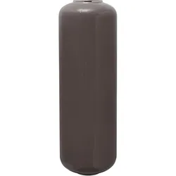 Bodenvase Art Deco Silberfarben