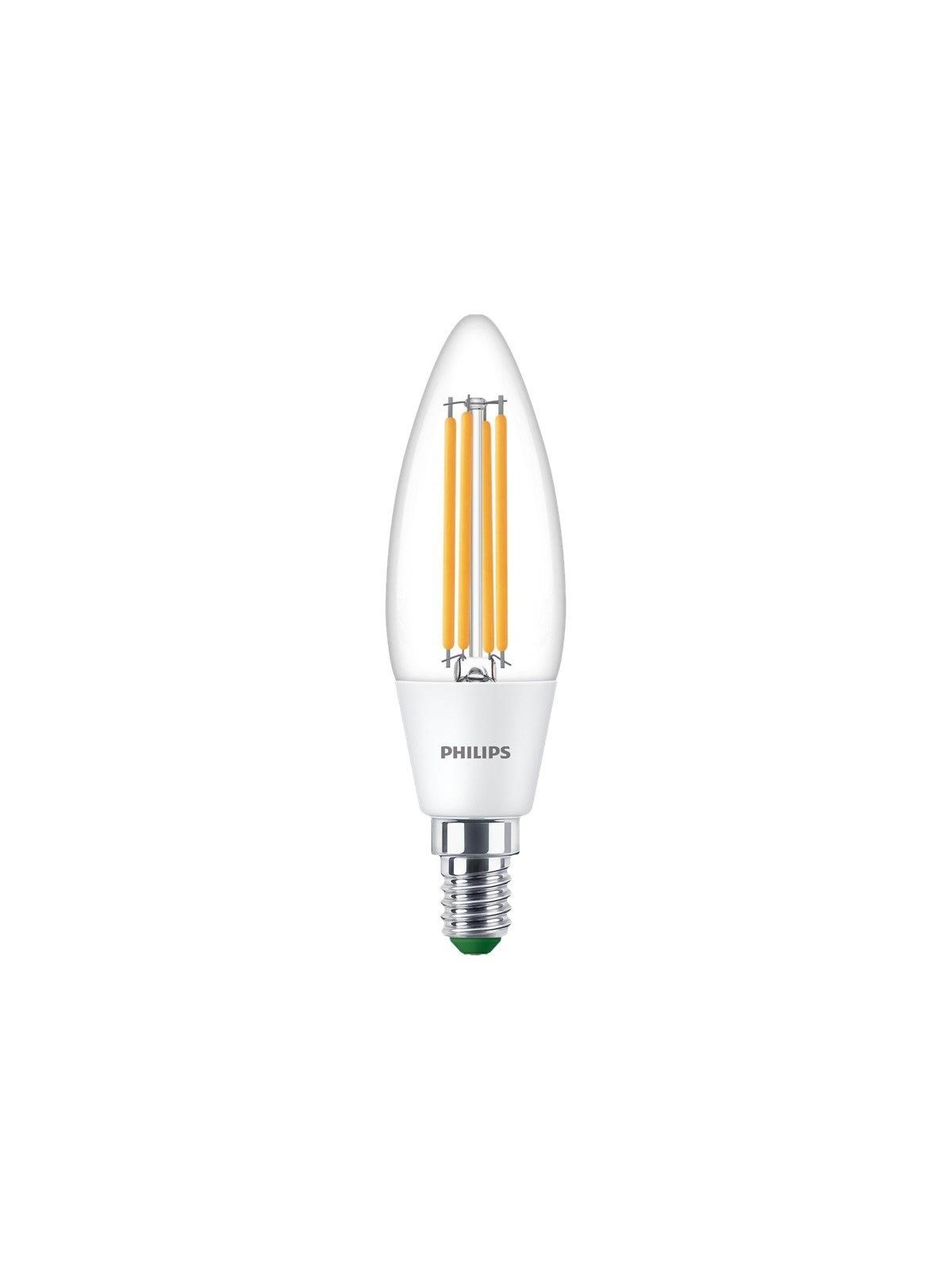 Philips LED-Lampe Candle 2.3W/830 (40W) Clear E14