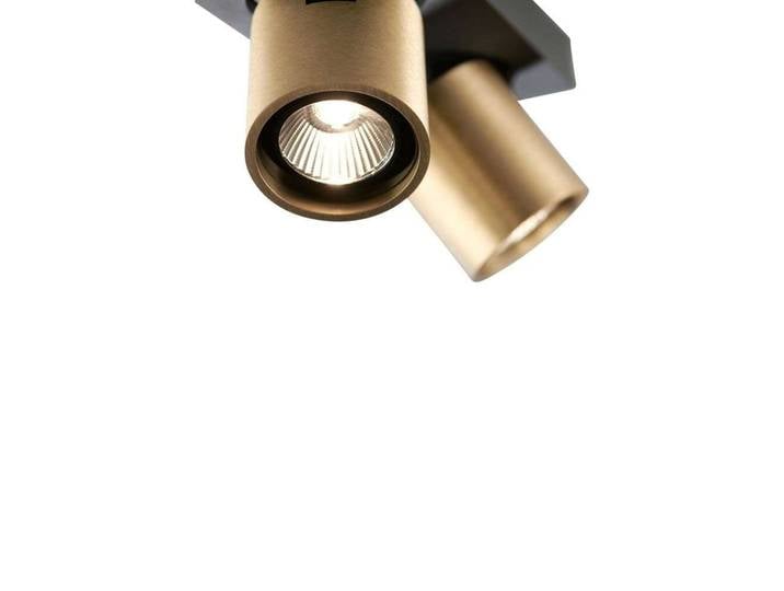 Focus 2 LED Deckenleuchte 3000K Brass - LIGHT-POINT - Wohnzimmer - Aluminium