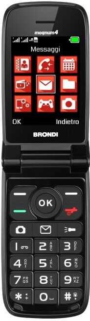 Cellulare Brondi 10278010 MAGNUM 4 Black