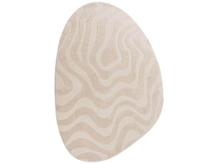 Schöner Wohnen Webteppich, Weiss, Textil, oval, 160x230 cm, Teppiche & Böden, Teppich, Webteppich