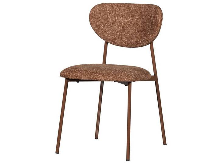 WOOOD Stuhl Valor aus Webstoff, Braun