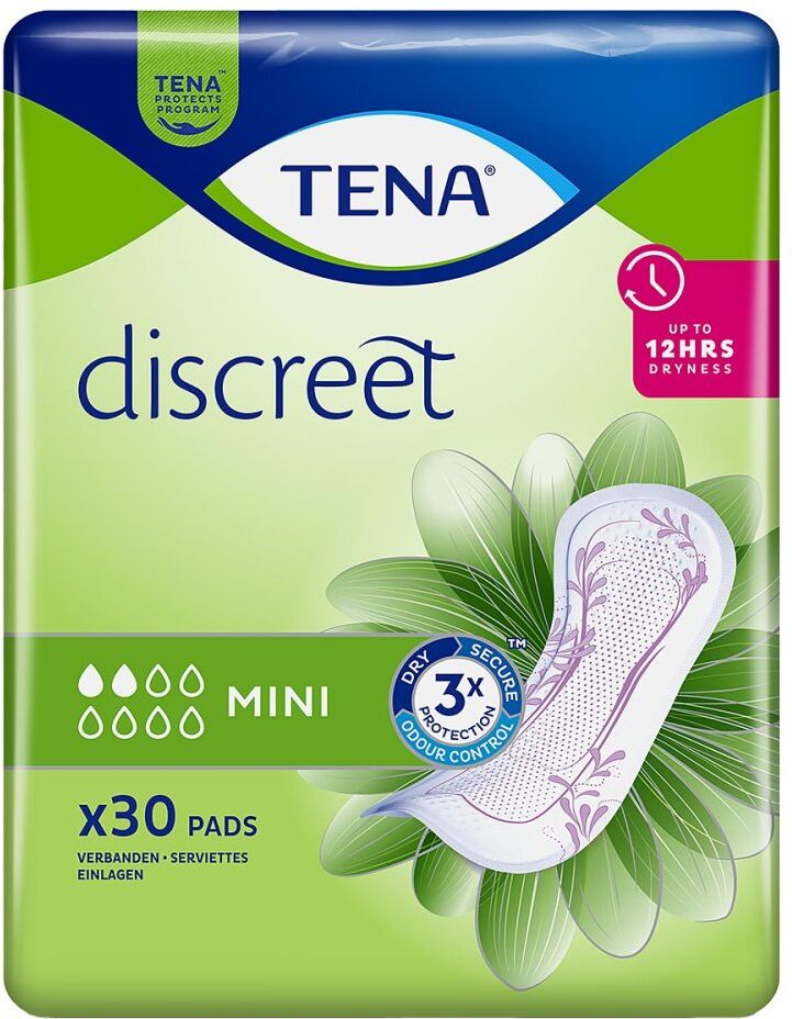 Tena Discreet Inkontinenz Einlagen Mini 30stk