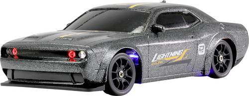 Amewi Drift Sport Muscle Car Grau Brushed 1:43 RC Modellauto Sportwagen Allradantrieb (4WD) RtR