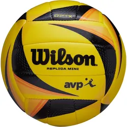 Wilson AVP Optic Flow Mini Beachvolleyball yellow/black 3