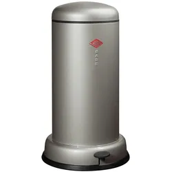 Wesco Baseboy Neusilber 20 L, Abfalleimer, Silber