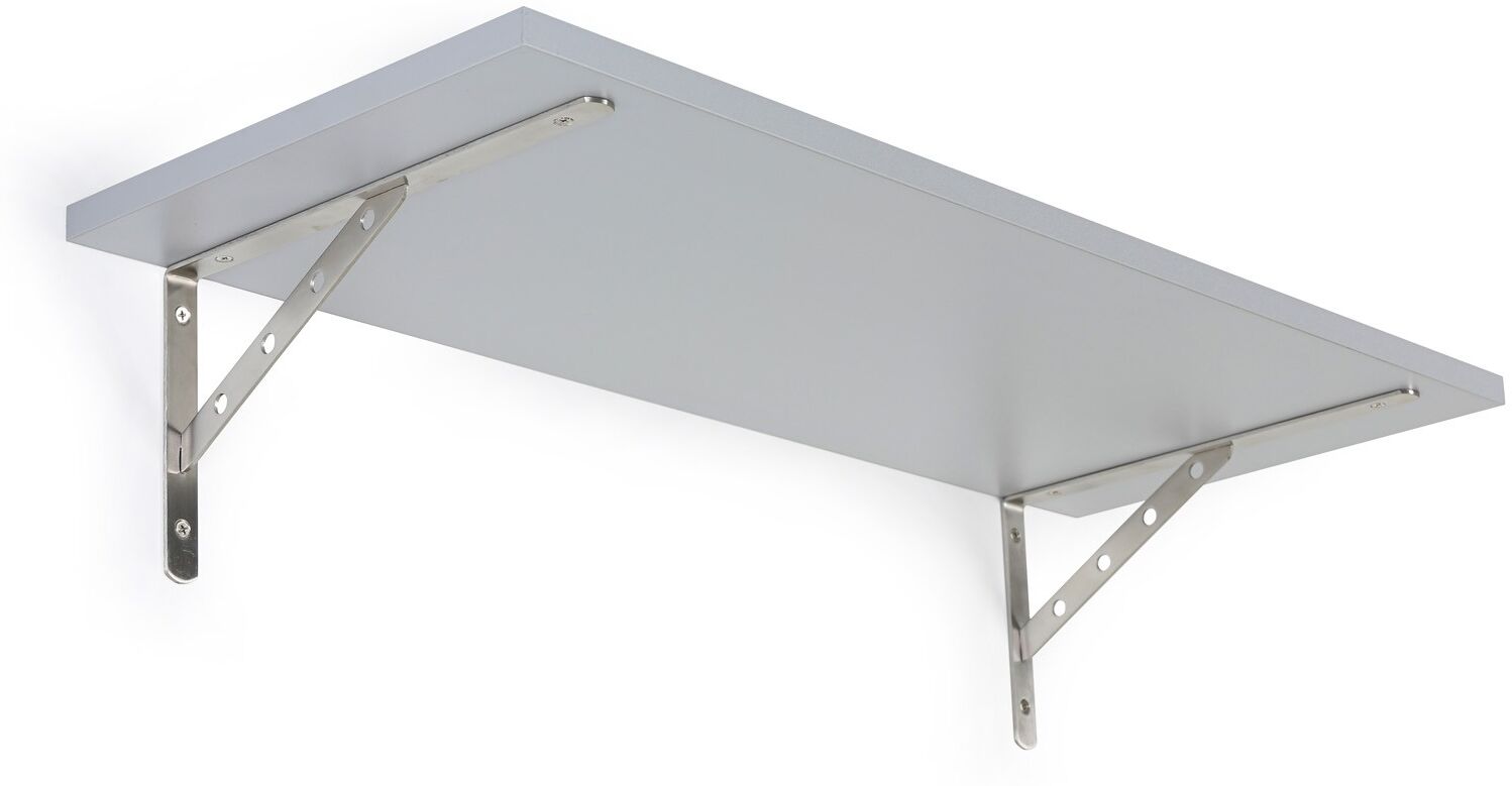 B2B Partner Fester Regalboden, 800 x 170 mm, grau