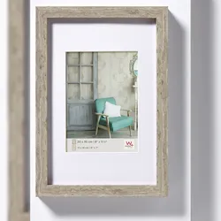 walther + design Stockholm Holz Bilderrahmen 20x30 cm GRAU