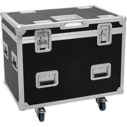 Roadinger Flightcase HIGHLINE 4x LED IP TMH-S250/B250, mit Rollen, Audio Racks + Cases, Schwarz