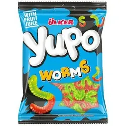 Ülker Yupo Worms Fruchtgummis 80g