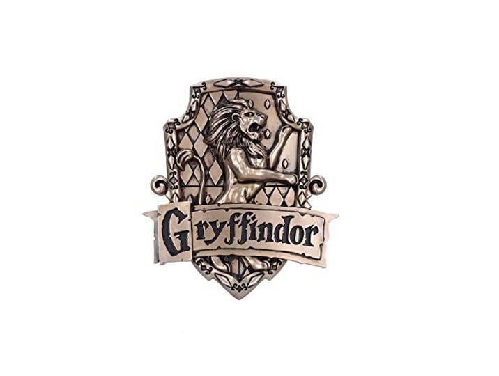 Nemesis Now Officieel gelicentieerde Harry Potter Griffoendor wandplaque, brons, 20cm
