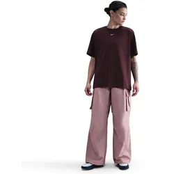 NIKE Sportswear T-Shirt Damen 653 - burgundy crush/sail S