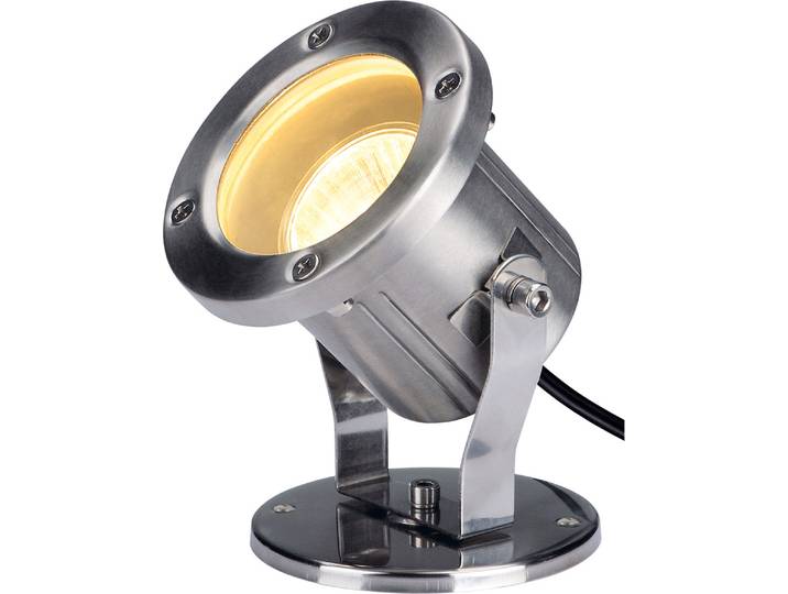 NAUTILUS\, projecteur d'extérieur\, QPAR51\, inox\, max. 35W\, incl. 1\,5mcâble