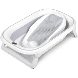 Nukido, Babybadewanne, Faltbare Babybadewanne mit Thermometer