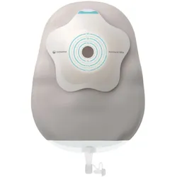 SenSura Mio Urostomiebeutel 18404, konkav, 30 mm, lichtgrau, 10 Stück