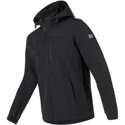 Softshelljacke "WEATHER 1333 6307" - M - schwarz