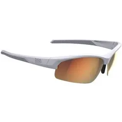 BBB, Unisex, Sportbrille, Impress Small PC BSG-68 Fahrradbrille (White), Weiss