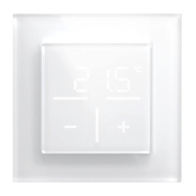 HOMEMATIC IP Smart-Home-Zubehör "Bundle Glas-Wandthermostat + Glasrahmen 1-fach", weiß, B:31cm H:12cm T:37cm, Smart-Home-Stationen
