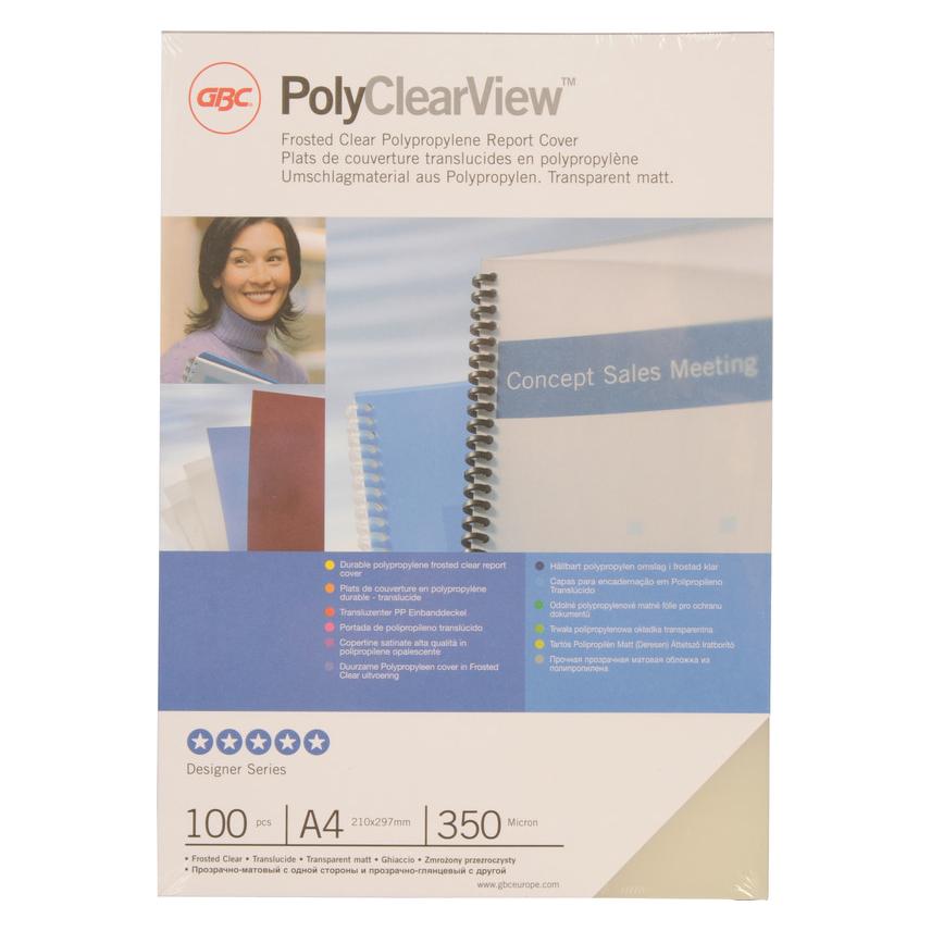 GBC Einbandfolien PolyClearView (IB387166)