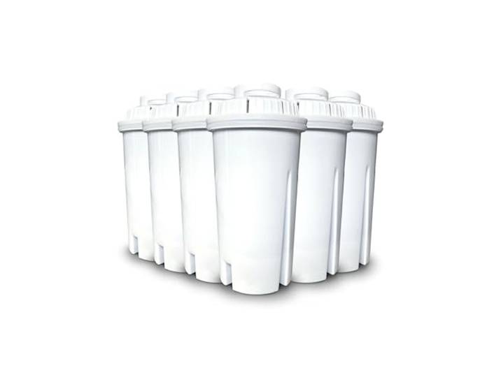 CASO Ersatz-Wasserfilter (6er-Set) - für Heisswasserspender, Verbesserung der Wasserqualität, Reduzierung von Kalk, Chlor und Schadstoffen, 5-schichtiges Filtrationsprinzip