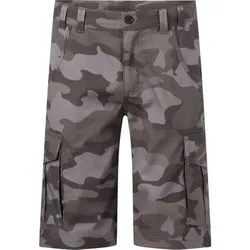 McKINLEY Kinder Bermuda Geary II, Größe 152 in Schwarz AOP/BLACK