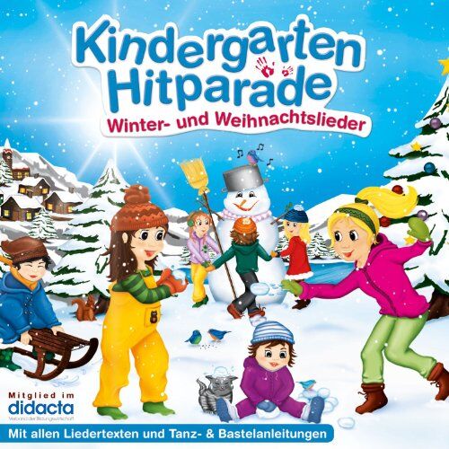 Die Kindergarten Hitparade - 3: Winter- & Weihnachtslieder (+ Texte, Spieltipps) - Preis vom 08.10.2026 07:26:42 h
