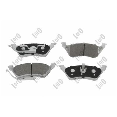 ABAKUS Bremsbelagsatz, Scheibenbremse 231-02-102 für Chrysler