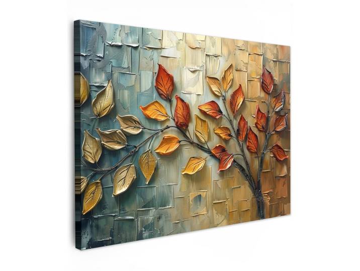 LEINWANDBILD Baum - Abstrakt - Natur - Kunst Wandbilder 80x60 cm