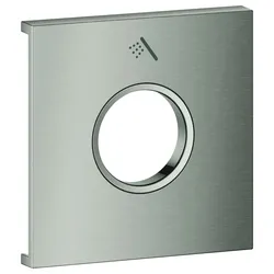 GROHE Metallplatte Grohtherm Aqua Tiles 106891, Symbol: Handbrause supersteel, 106891DC00 106891DC00