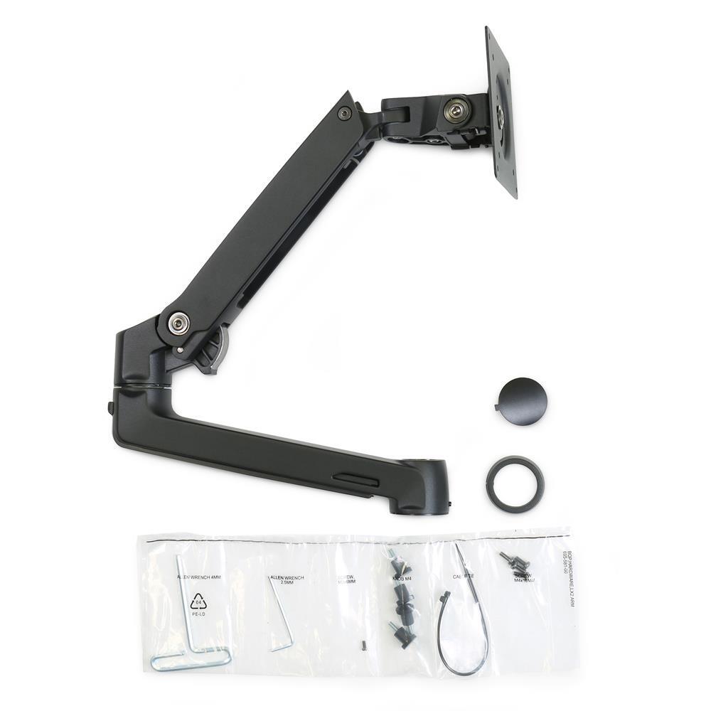 Ergotron Zusatzarm inkl. Ringsatz für LX Monitor Arm in Schwarz 98-130-224