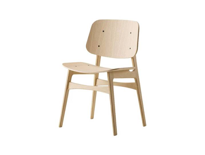 Fredericia Furniture Chaise Søborg Wood Chêne verni clair